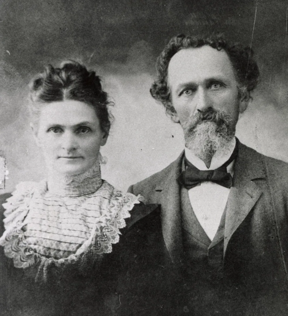 William and Barbara Amelia (Matthis) Ernst — early family photograph