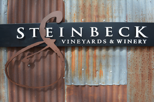 Historic Eberle & Steinbeck vineyard partnership imagery.